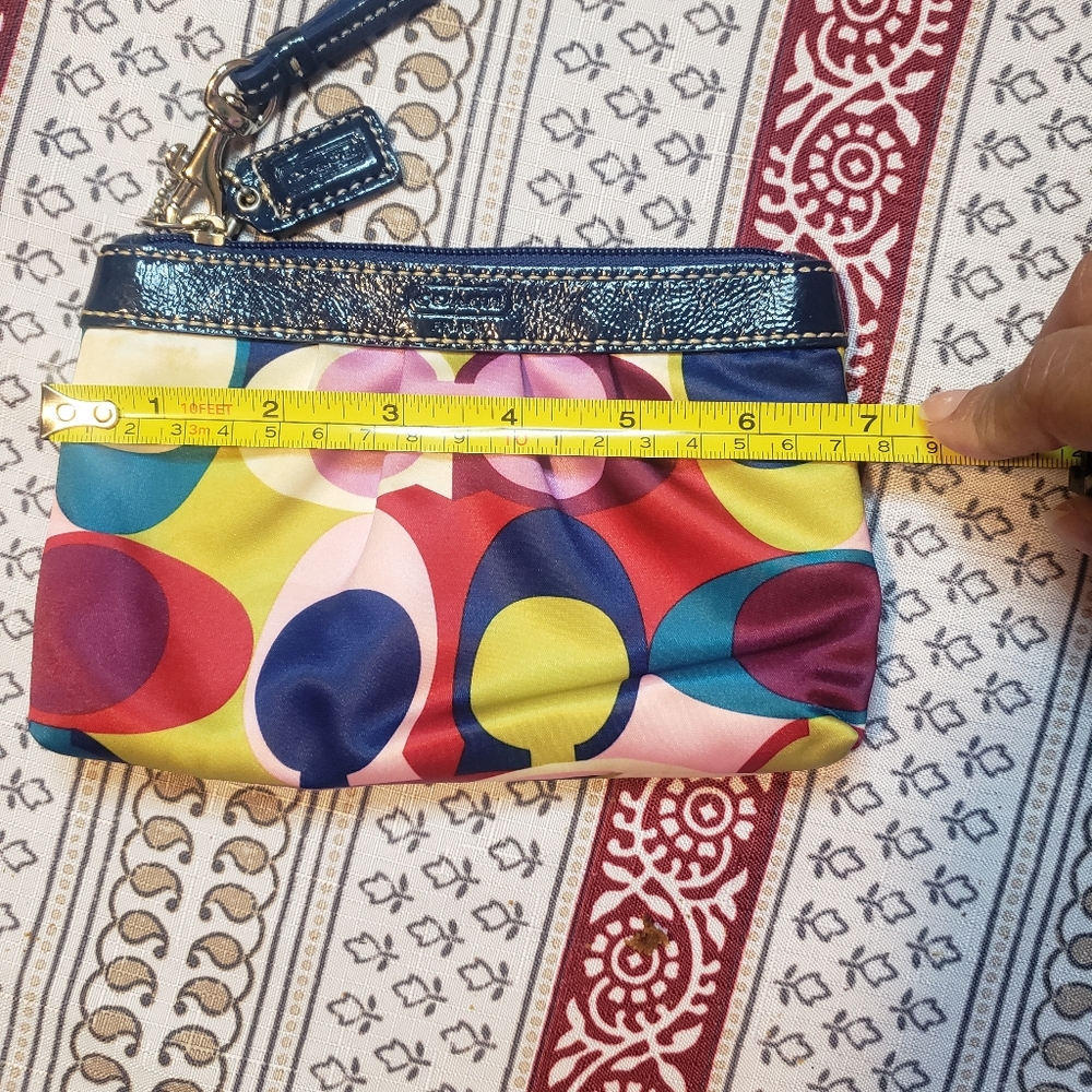 Coach Multi color wristlet - Picture 3 of 4